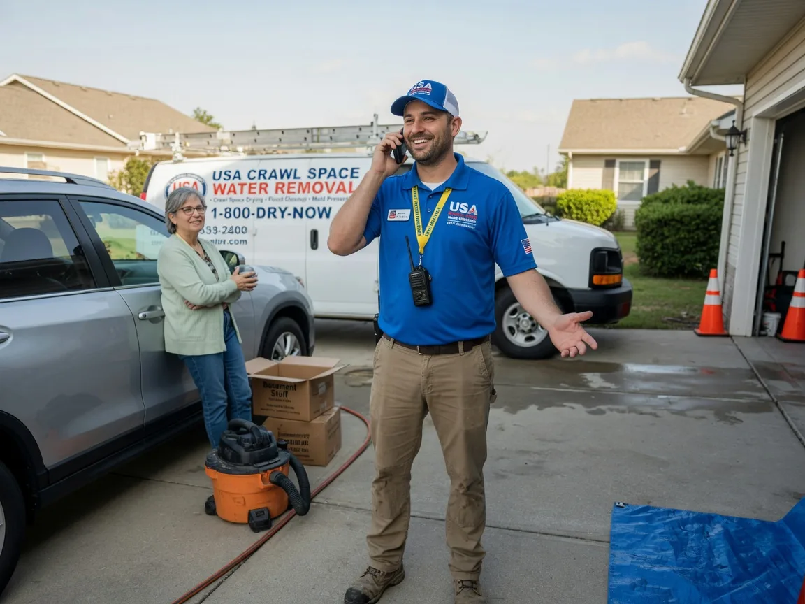 Crawl Space Water Removal Pennville, IN FAQs